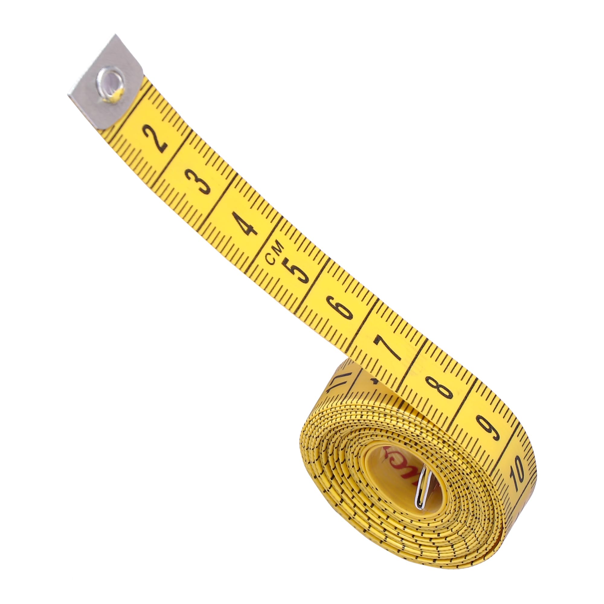 Premium 60-Inch/150cm Fiberglass Measuring Tape - Flexible & Durable Body Measurement Tape for Sewing, Tailoring & DIY Projects - Double-Sided Ruler with 13mm Width (Yellow, Pack of 3) | Perfect for Home Improvement, Crafting & Professional Use