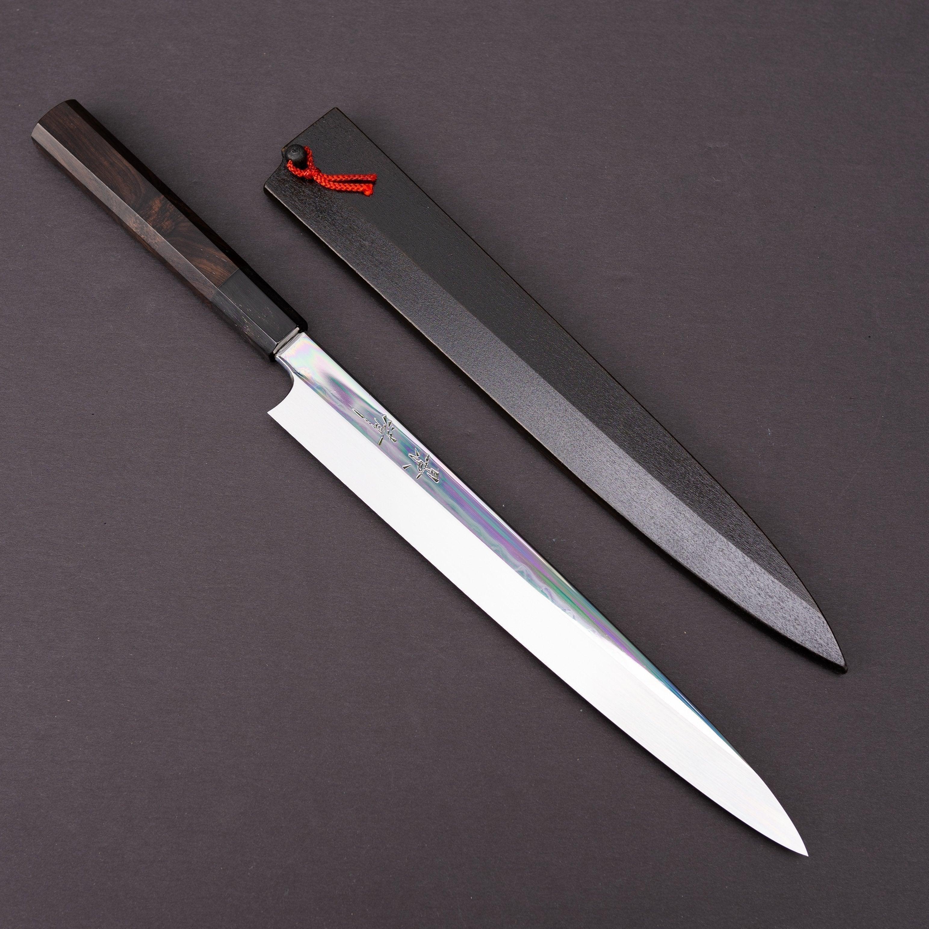 Premium Kagekiyo Mizu Honyaki White #2 Yanagiba Sushi Knife 270mm - Japanese Chef's Knife for Sashimi, Sushi Preparation & Professional Kitchen Use
