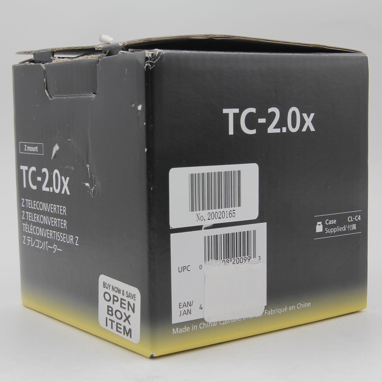 Nikon Z TC-2.0x 2x Teleconverter for Z Mount Lenses - Excellent Open Box Condition | Enhance Wildlife & Sports Photography
