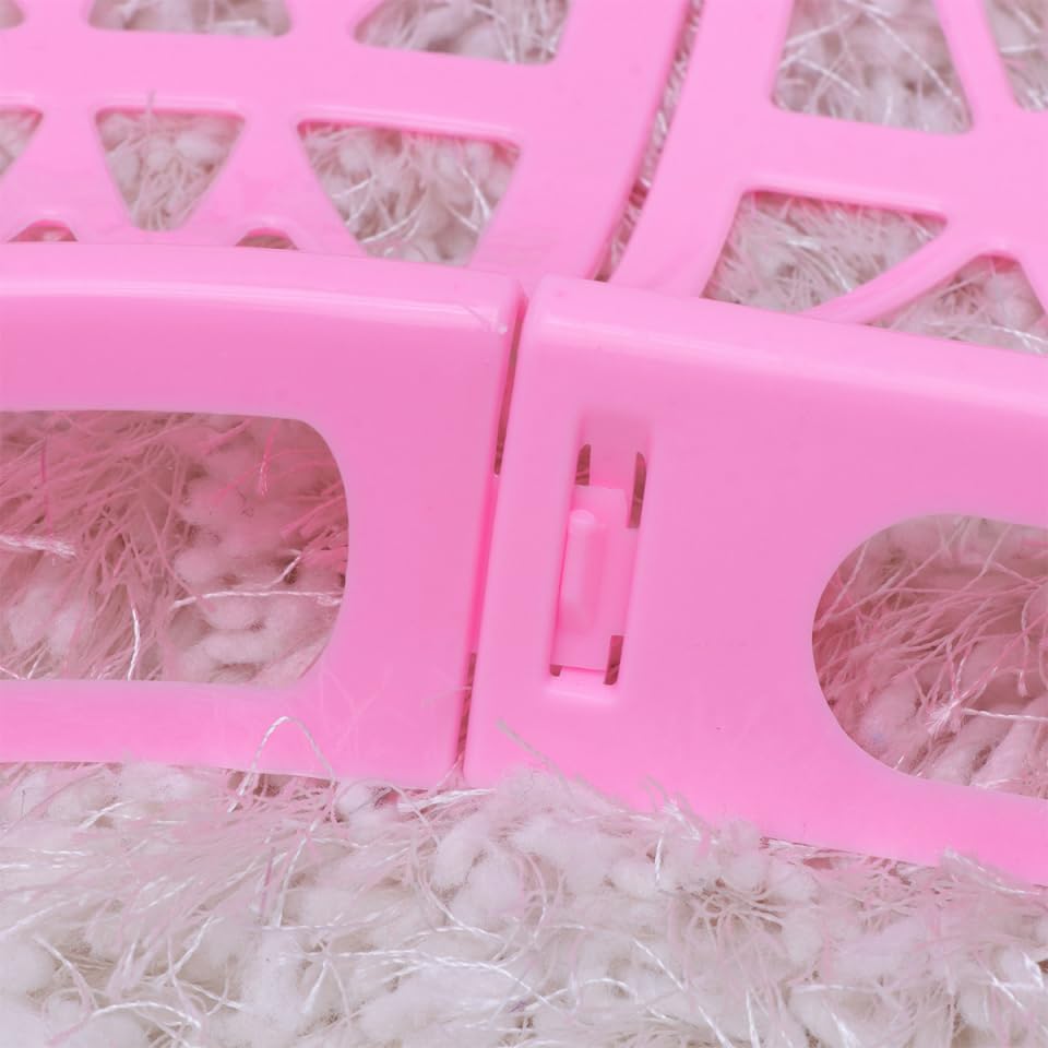 6-Piece Colorful Hamster Running Wheel Toy Set - Interactive Exercise Track for Small Pets - Perfect for Hamsters, Gerbils & Mice - Fun Playtime & Fitness Activity in Cages