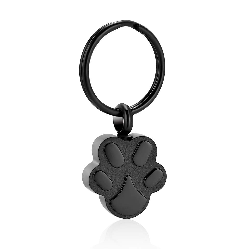 Pet Cremation Jewelry Urn Keychain - Memorial Ash Holder for Dogs, Cats & Humans - Keepsake Urn Pendant for Women & Men - Perfect for Honoring Loved Ones at Home, Travel or Special Occasions