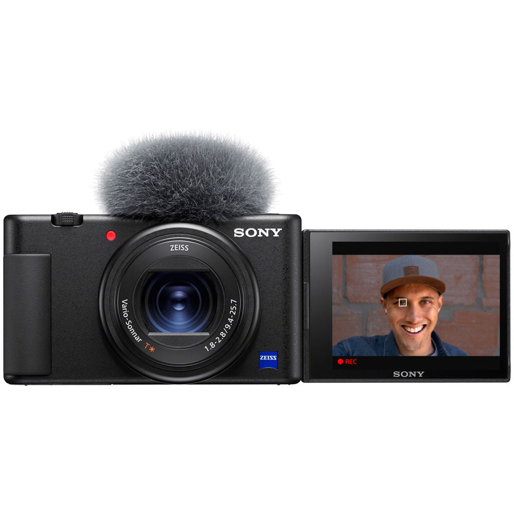 Sony ZV-1 Digital Camera for Vlogging & Content Creation - 4K Video, Built-in Mic, Flip Screen - Perfect for YouTube, Travel & Social Media