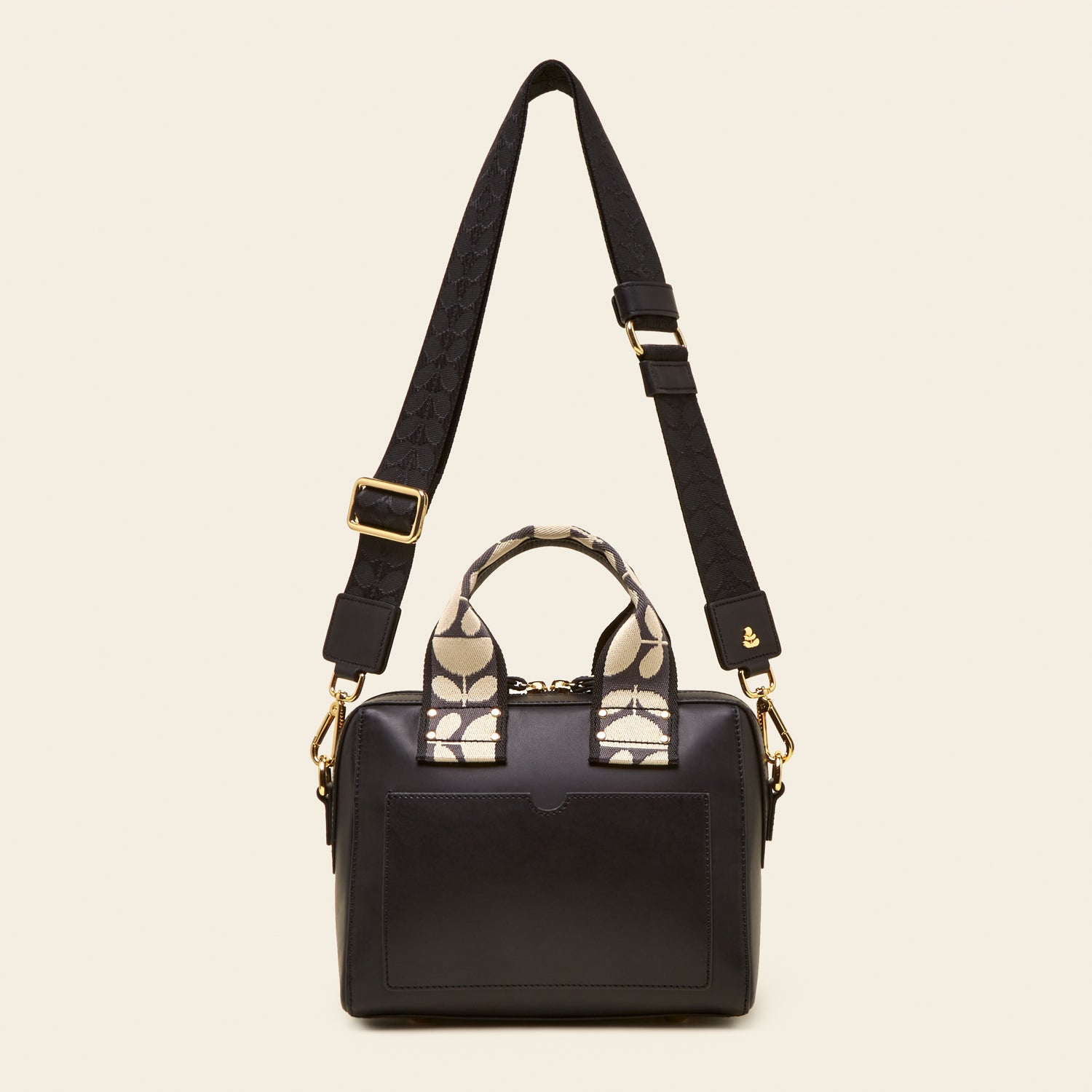 Stylish Iris Handbag in Bird Black - Fashionable Crossbody Purse for Women, Perfect for Work, Travel & Everyday Use