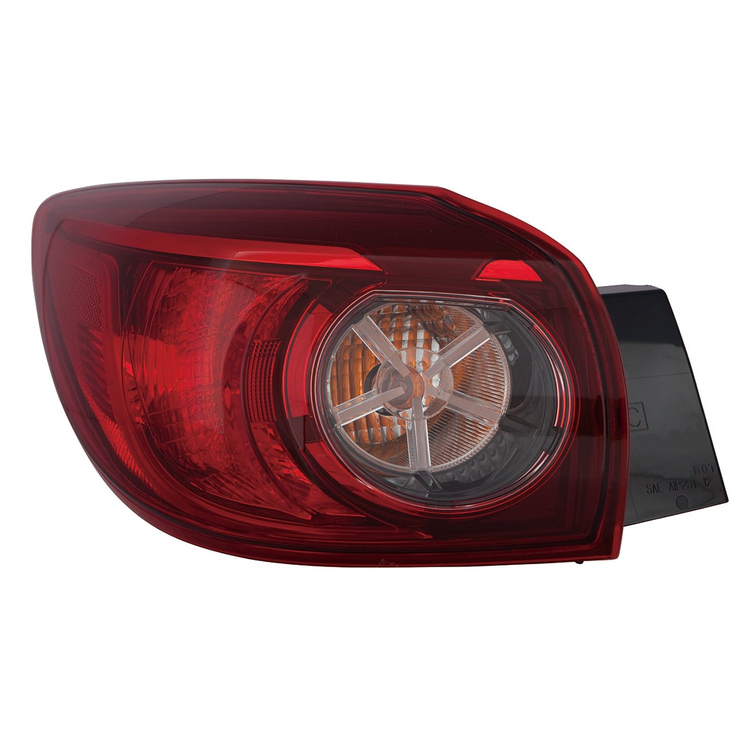 MA2804115OE Standard Tail Light Assembly - Compatible with Multiple Car Models - Perfect for Replacement & Repair - Enhances Vehicle Safety & Style