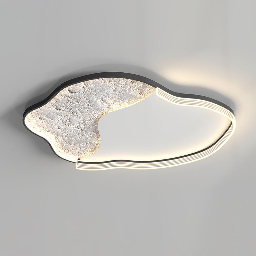 Lunar LED Ceiling Light - Modern Moon Phase Night Light for Bedroom, Nursery & Living Room - Energy Efficient Dimmable Ambient Lighting for Home Decor