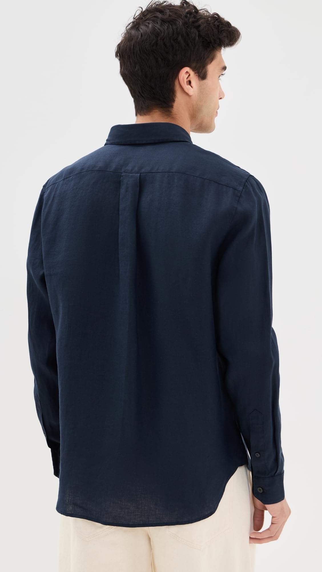Vince Men's Premium Linen Shirt - Breathable & Lightweight Button Down for Summer | Casual & Beach Wear, Office & Outdoor Activities