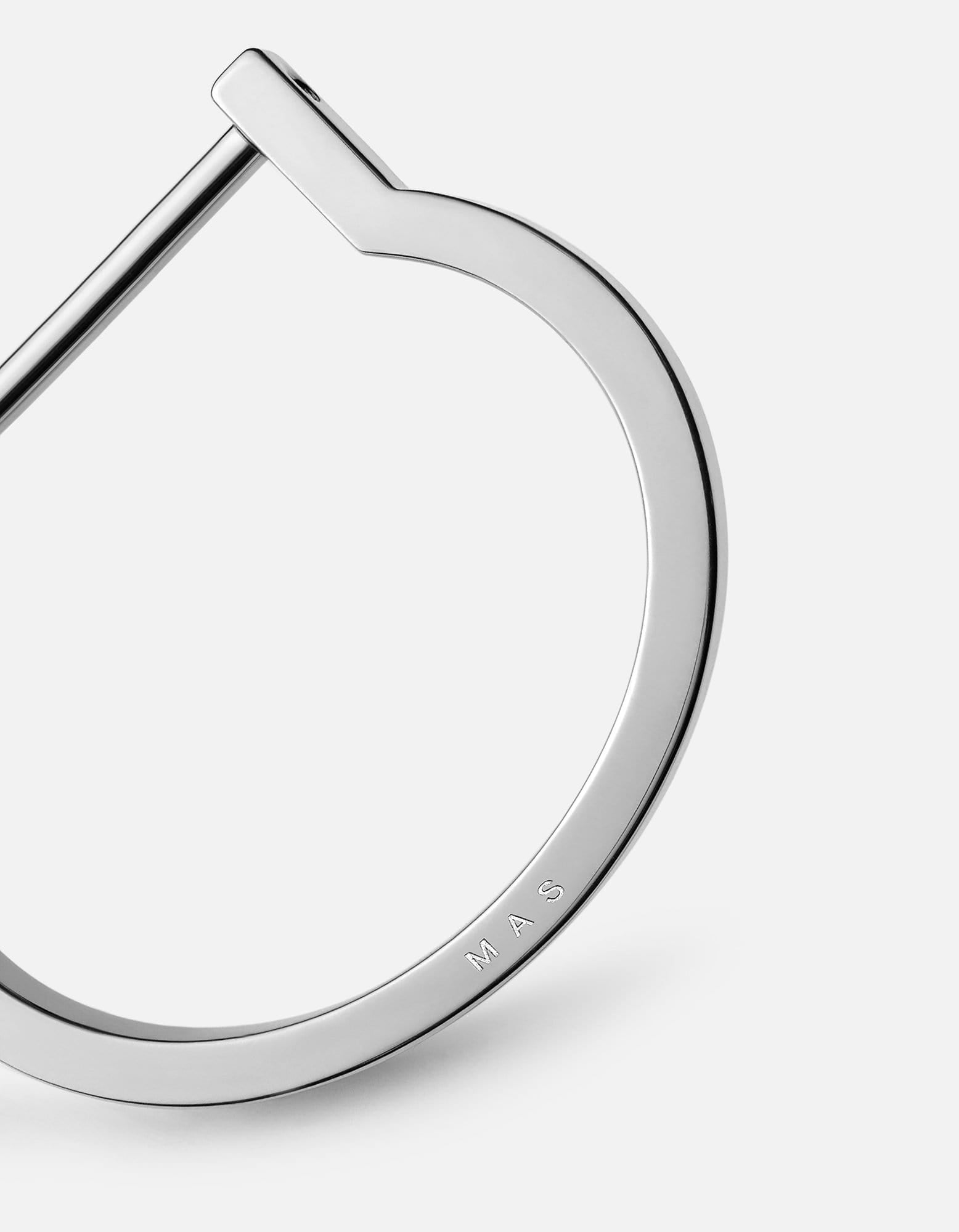 Modern Screw Cuff Bracelet - Sterling Silver Adjustable Bangle for Women - Perfect for Everyday Wear, Office & Special Occasions
