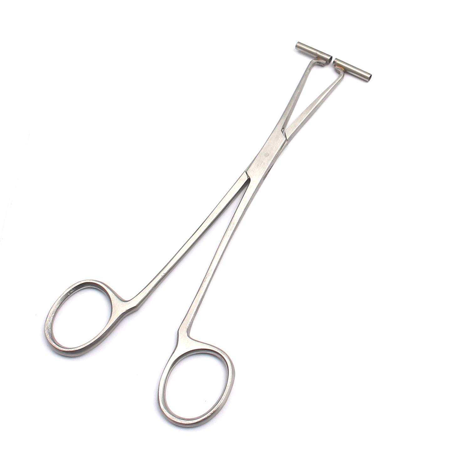 Non-Locking Septum Forceps - Professional Nose & Tongue Piercing Clamp Tool for Tattoo & Body Jewelry - Perfect for Piercing Studios & DIY Enthusiasts