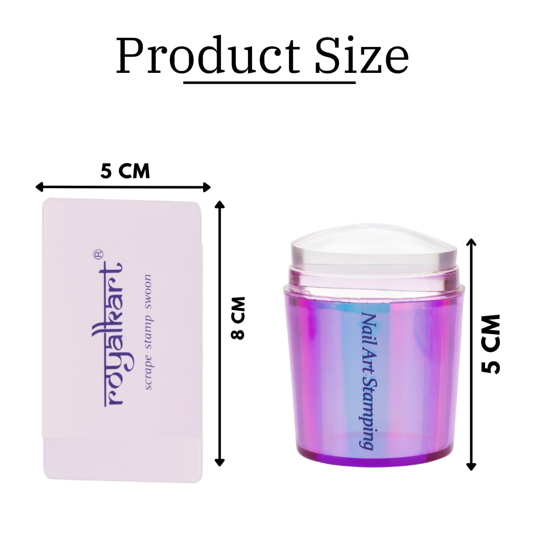 Professional Nail Art Kit for Women - 3 Nail Stamping Plates (XY15, 04, 20) with Stamper & Scraper | DIY Manicure Tools for Girls | Perfect for Home Salon, Party Nail Designs & Gift Giving