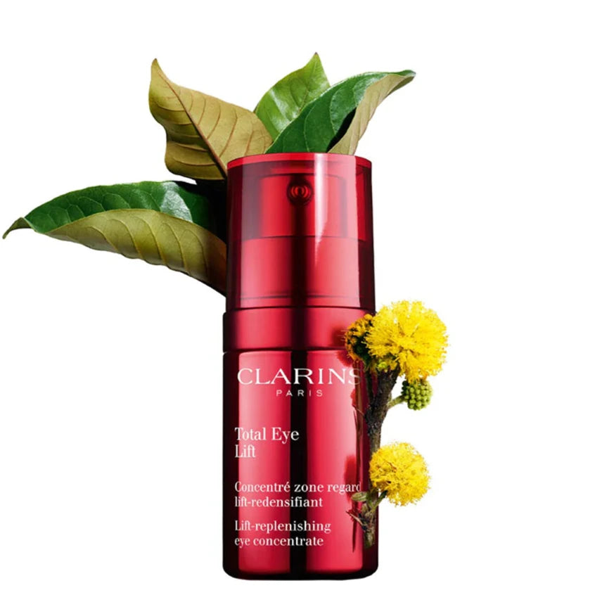 Clarins Total Eye Lift Cream - Anti-Aging Eye Treatment for Dark Circles, Puffiness & Wrinkles - Brightening & Firming Eye Cream for Women - Perfect for Morning & Night Skincare Routine