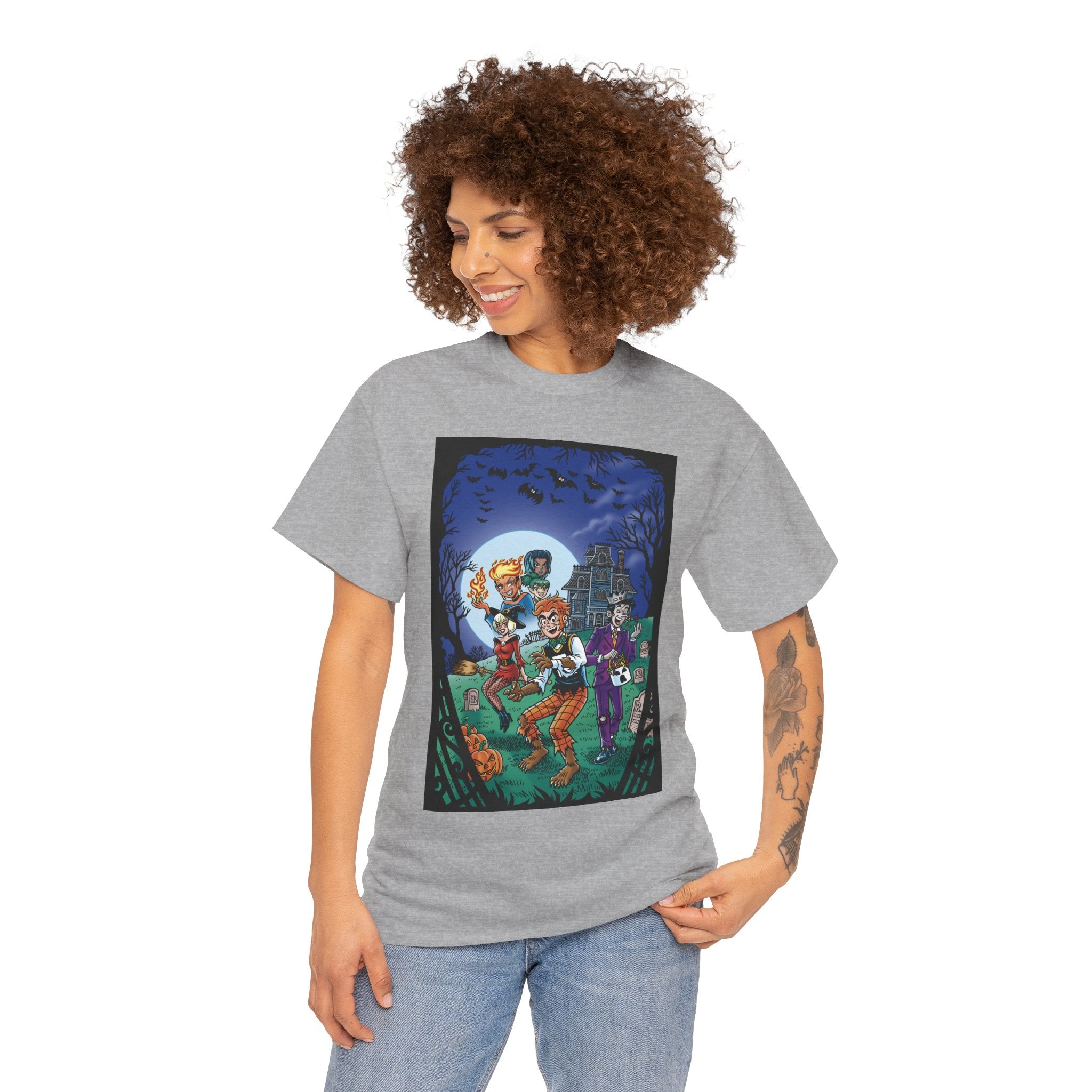 Archie Halloween Spectacular 2024 Graphic T-Shirt | Unisex Heavy Cotton Tee for Men & Women | Perfect for Halloween Parties, Cosplay & Comic Con Events