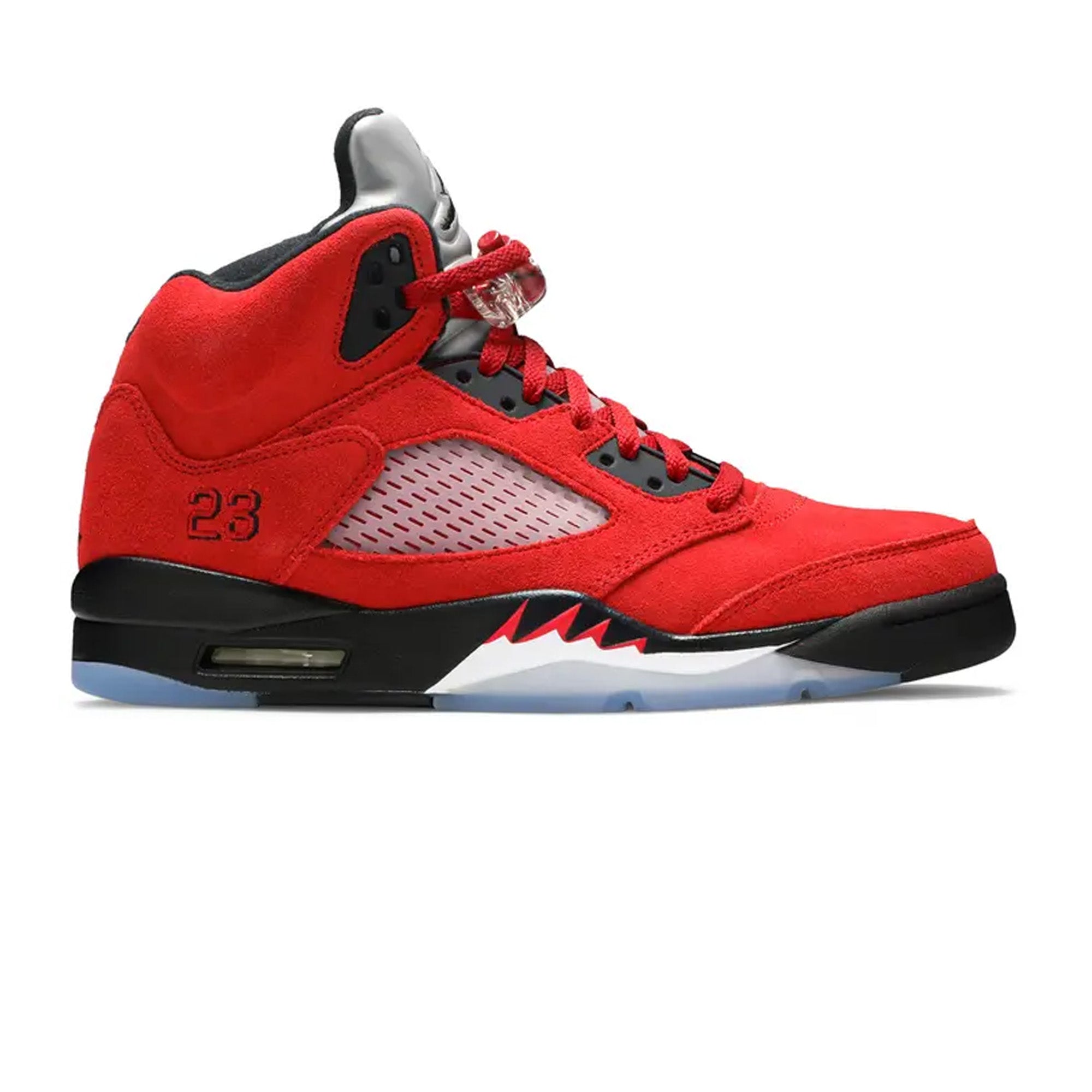 Air Jordan 5 Retro 'Raging Bull Red' Men's Basketball Shoes 2021 - Stylish Sneakers for Streetwear & Casual Outfits