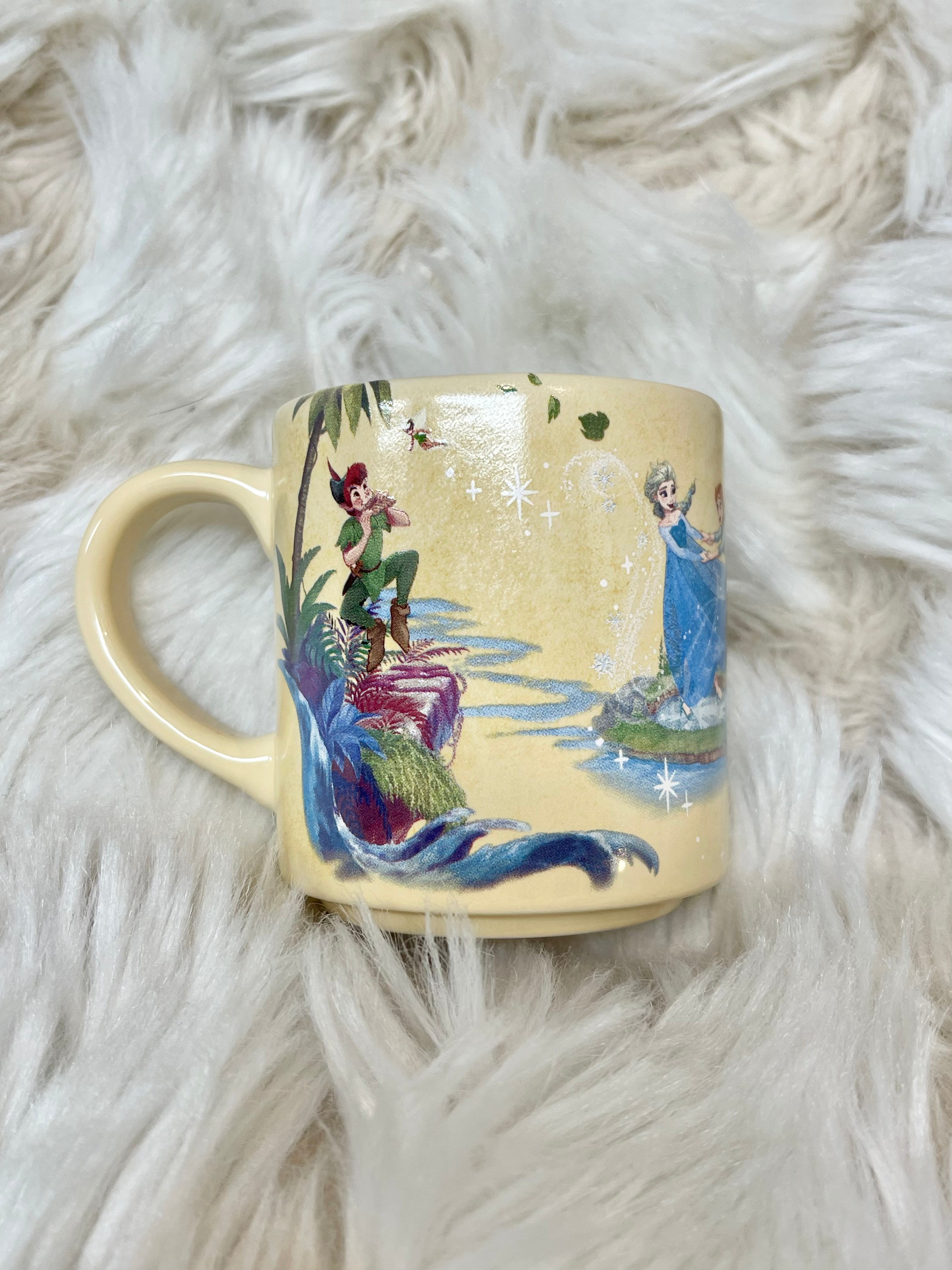 Tokyo DisneySea Fantasy Springs Ceramic Souvenir Mug - Cute Character Design, Perfect for Coffee, Tea & Collectibles | Great Gift for Disney Fans & Theme Park Lovers