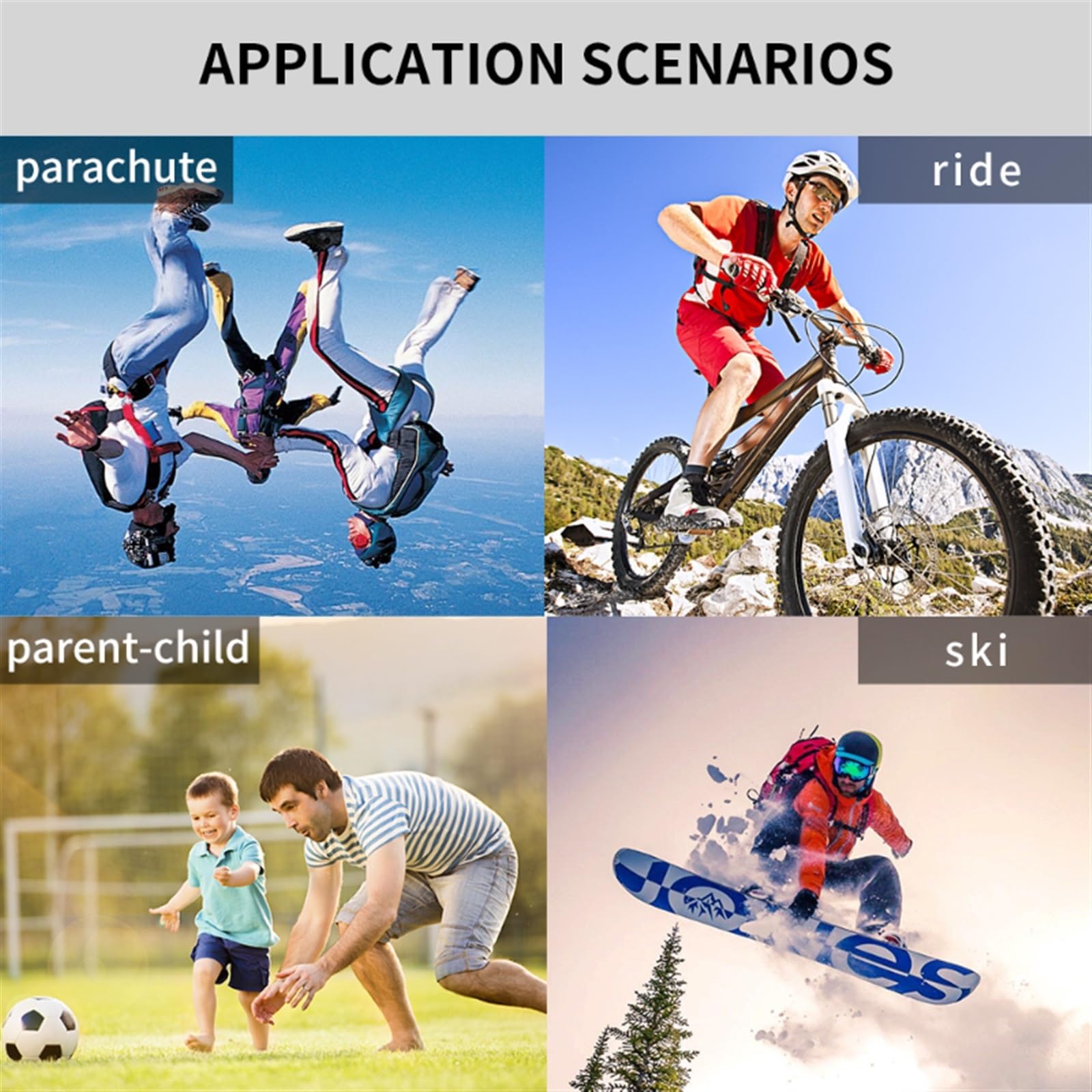 1080P Full HD Mini Action Camera - Waterproof Sports DV with LCD Screen for Cycling, Diving, Driving & Outdoor Adventures (Camera Only)