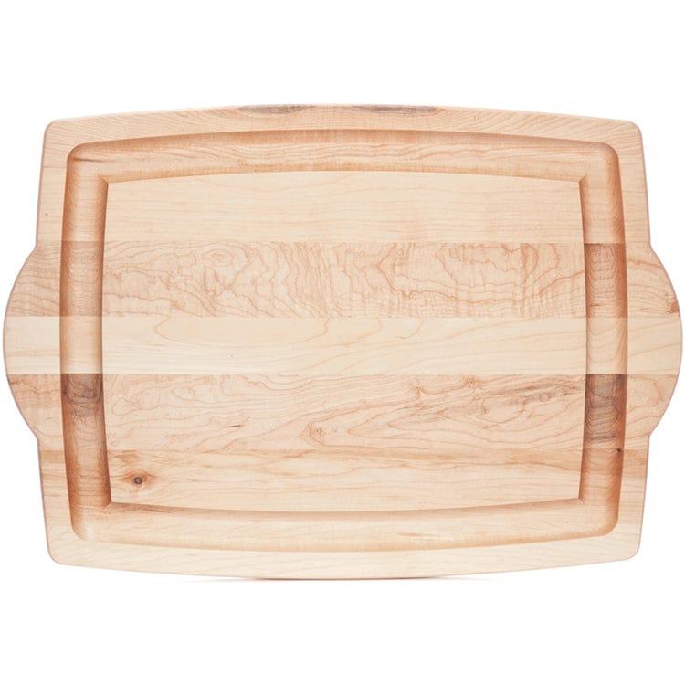 J.K. Adams Farmhouse Cutting Board with Handles - 20 x 14 Inch Large Wooden Charcuterie Board for Serving Cheese, Bread & Charcuterie - Perfect for Kitchen, Dining & Entertaining