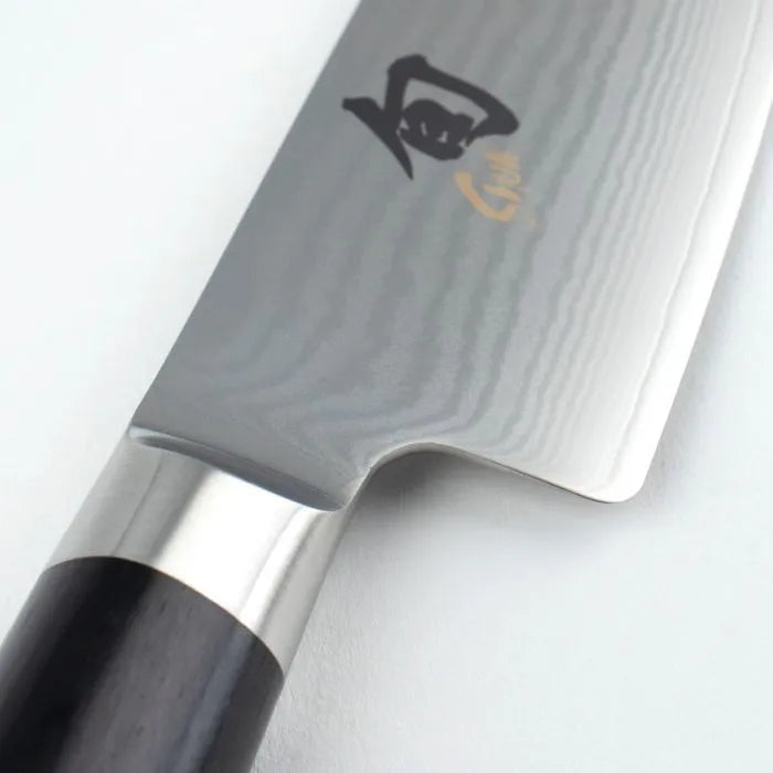 Shun DM0723 Classic 6-Inch Chef's Knife - Japanese VG-MAX Steel Blade, Ergonomic Pakkawood Handle - Perfect for Sushi, Vegetables & Meat Cutting - Ideal for Home Chefs & Professional Kitchens