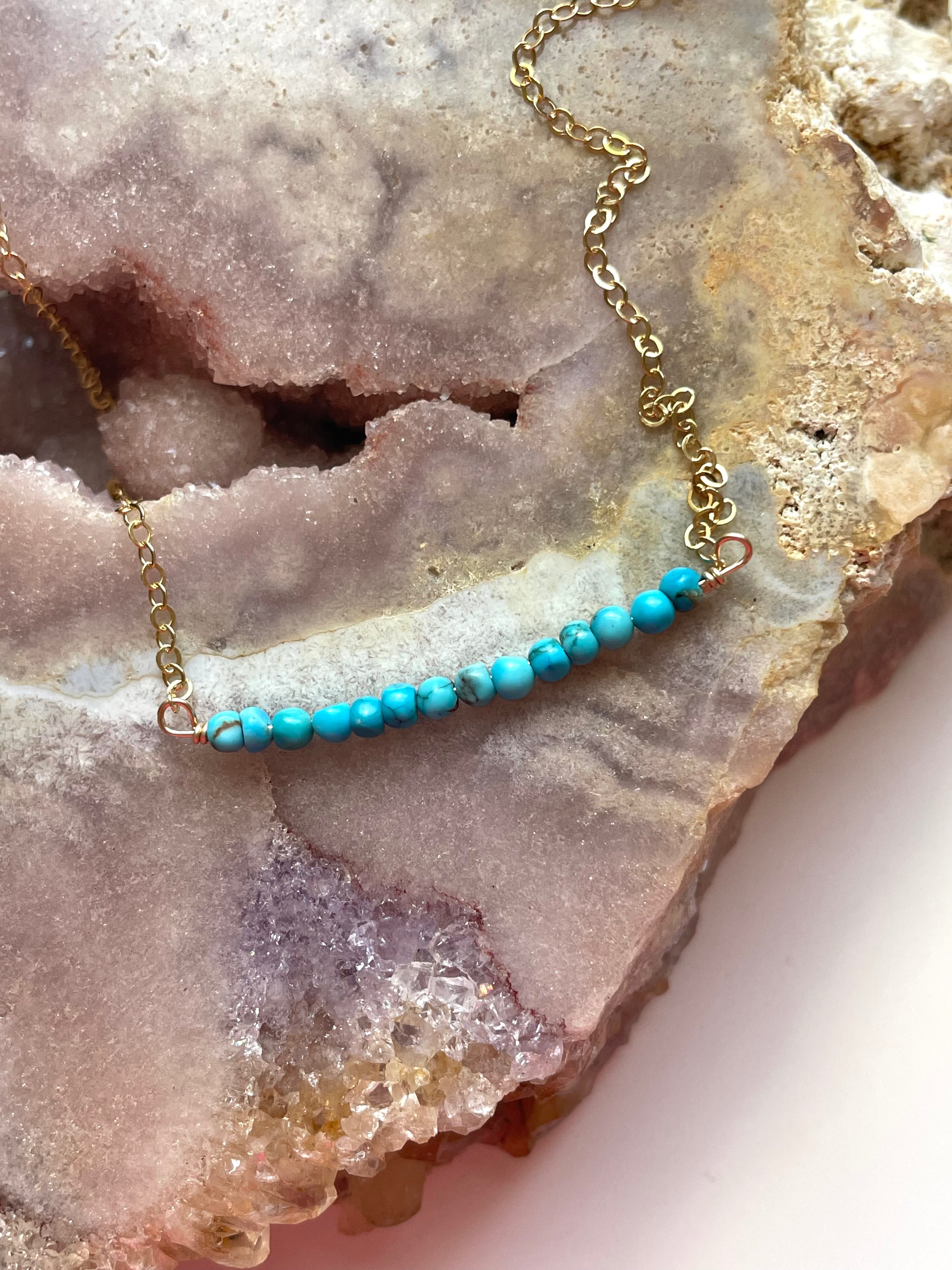 Authentic Turquoise Choker Necklace for Women - Handmade Sterling Silver Jewelry - Perfect for Boho, Western & Everyday Fashion