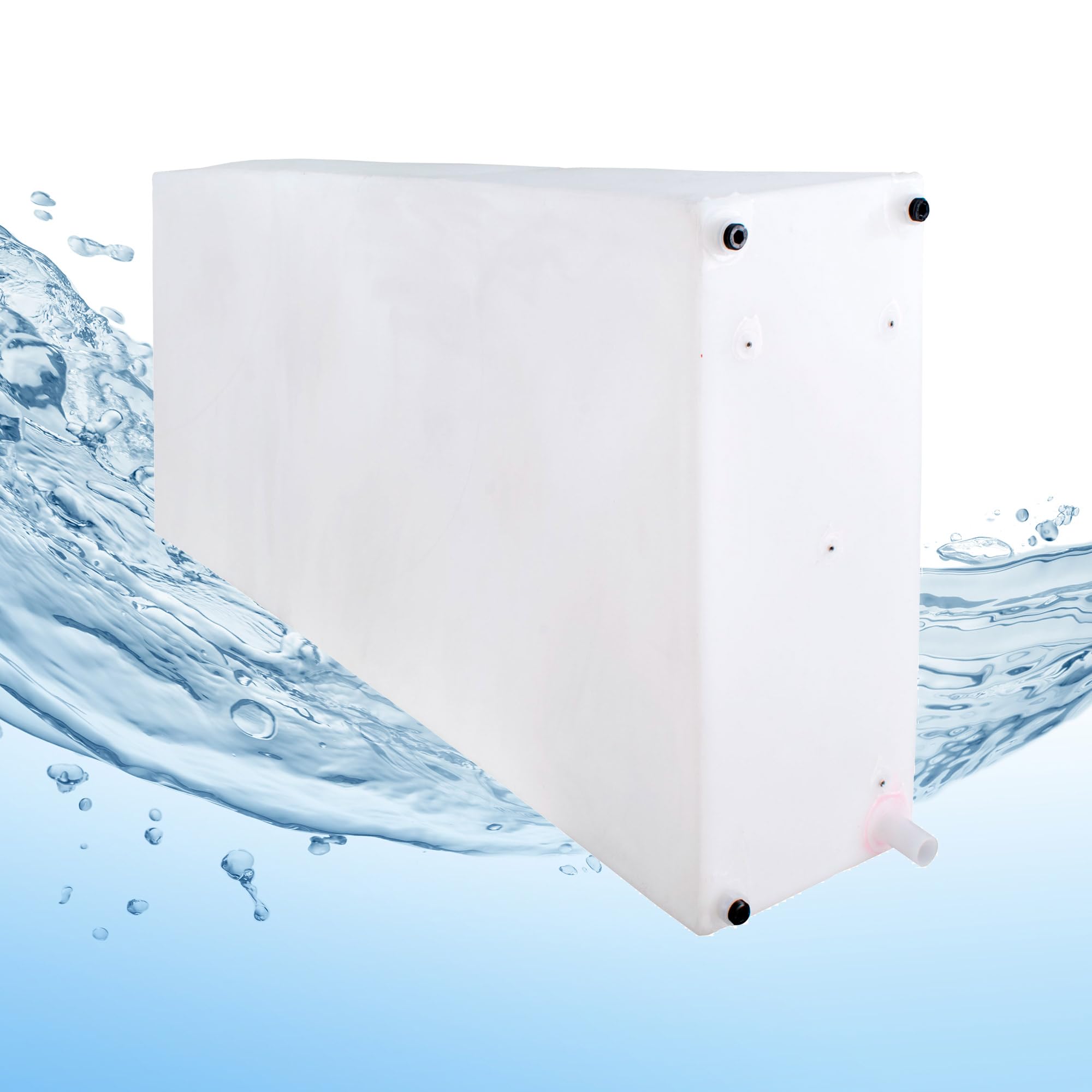 100 Gallon RV Fresh & Gray Water Holding Tank - Heavy-Duty Plastic Storage Tank | Made in USA | Perfect for Long-Distance RV Trips & Camping