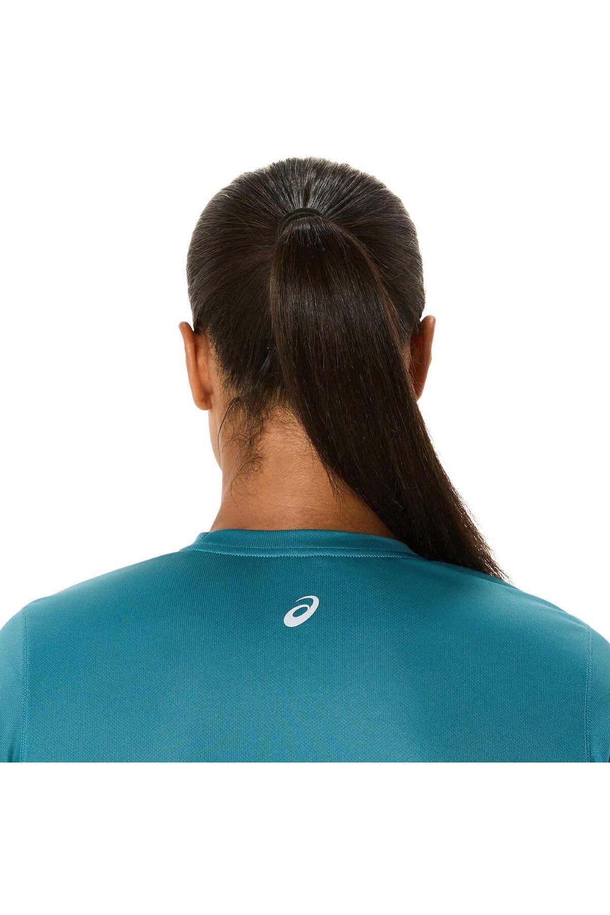 ASICS Women's Comfortable Regular Fit Cotton T-Shirt - Athletic Casual Wear for Running, Gym & Everyday Use