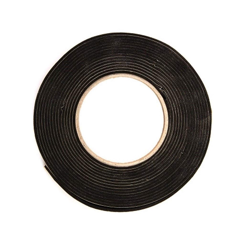 High Temperature Resistant PTFE Thread Seal Tape - 2 Pack (2M Each) Black Plumbing Tape for Water Pipe, Gas Line & HVAC - Leak Proof Sealant for Kitchen, Bathroom & Industrial Use