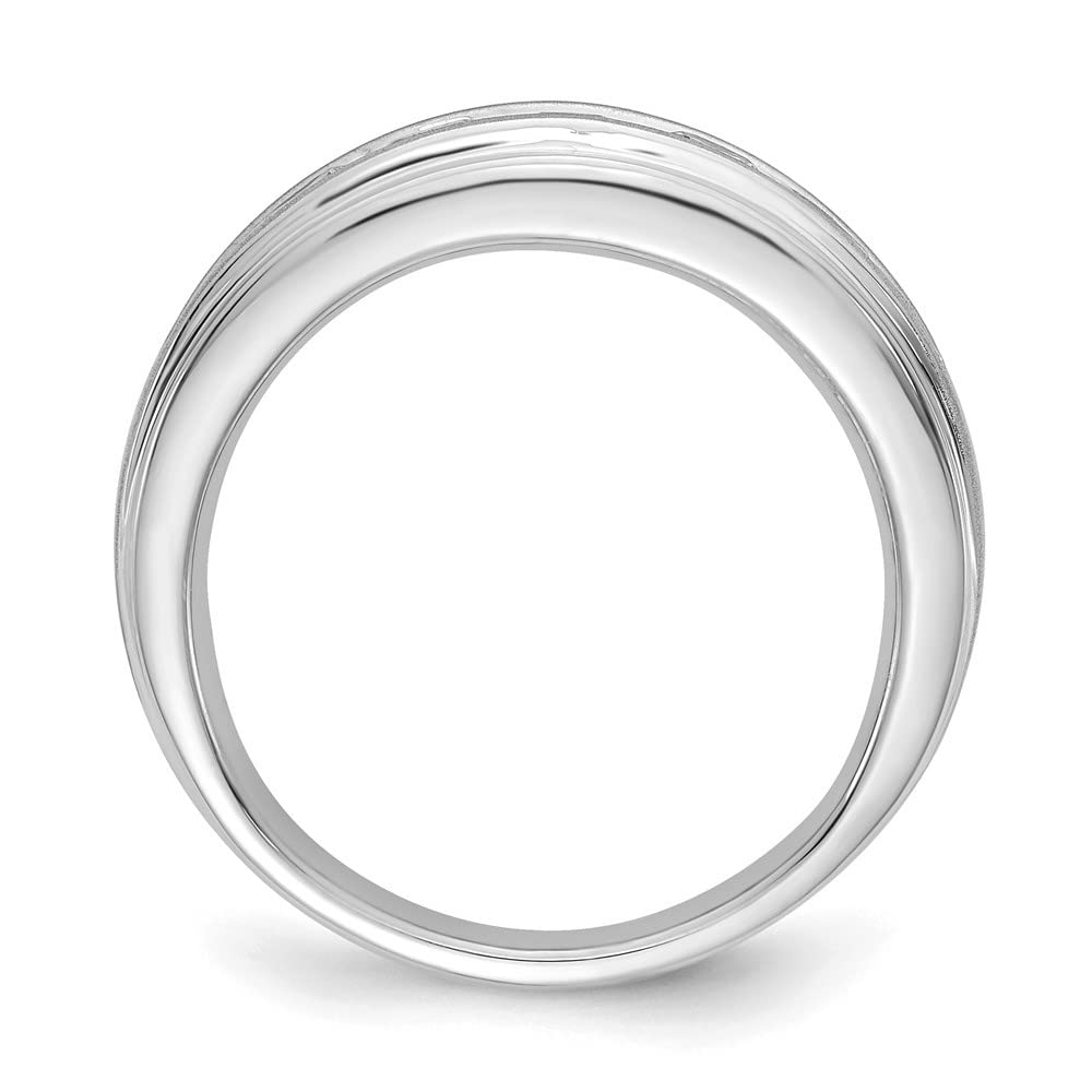 10K White Gold Lab-Grown Diamond Engagement Ring for Women - Wedding Band, Promise Ring, Anniversary Gift - Perfect for Proposals, Bridal Jewelry & Special Occasions