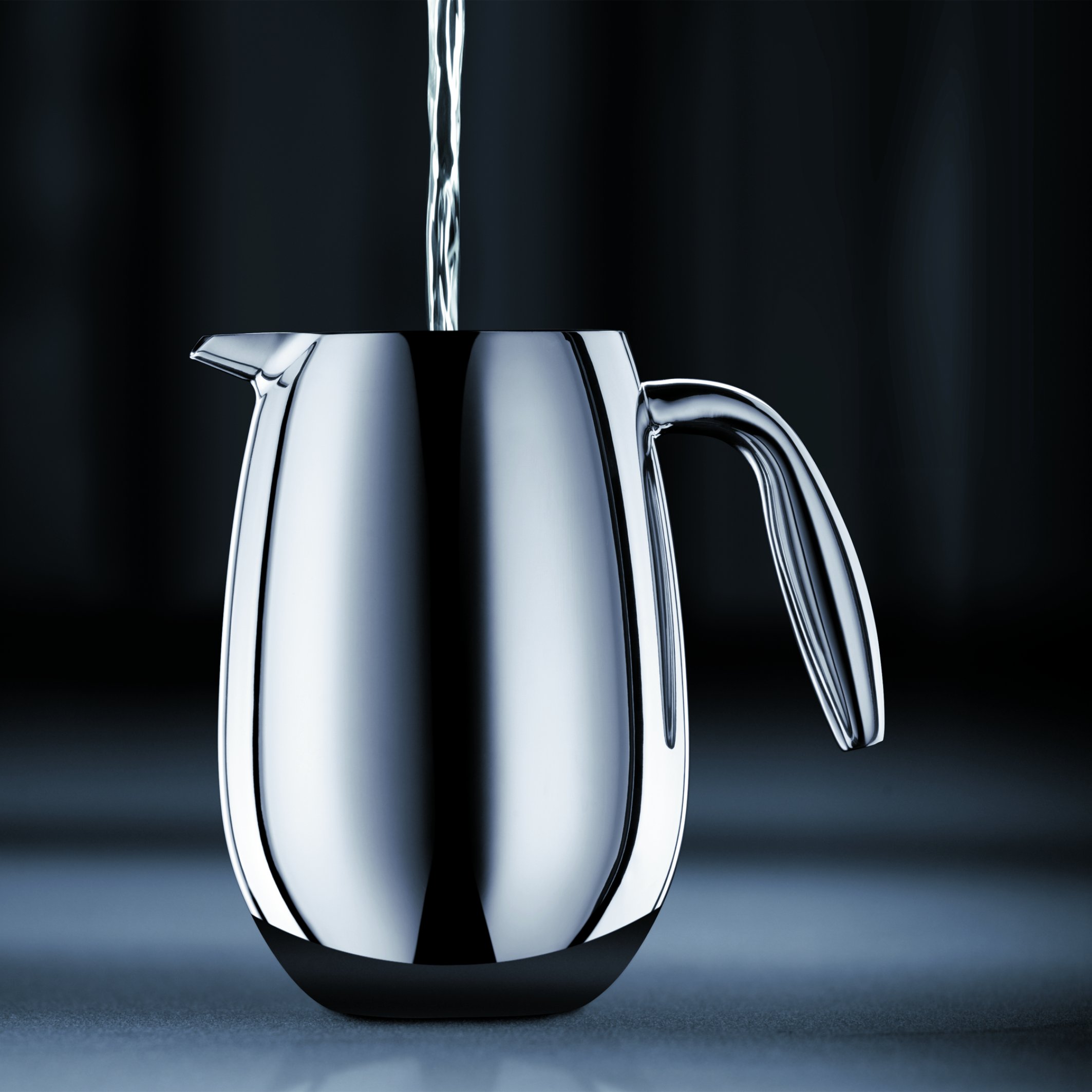 Bodum 51 oz Columbia Thermal French Press Coffee Maker - Double Wall Insulated Stainless Steel, Chrome Finish | Perfect for Home, Office & Camping Coffee Brewing