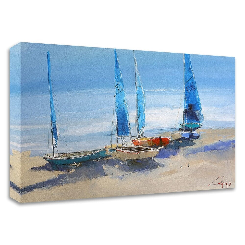 Before The Sail by Craig Trewin Penny - Premium Canvas Wall Art Print - Ready to Hang - Perfect for Living Room, Bedroom & Office Decor