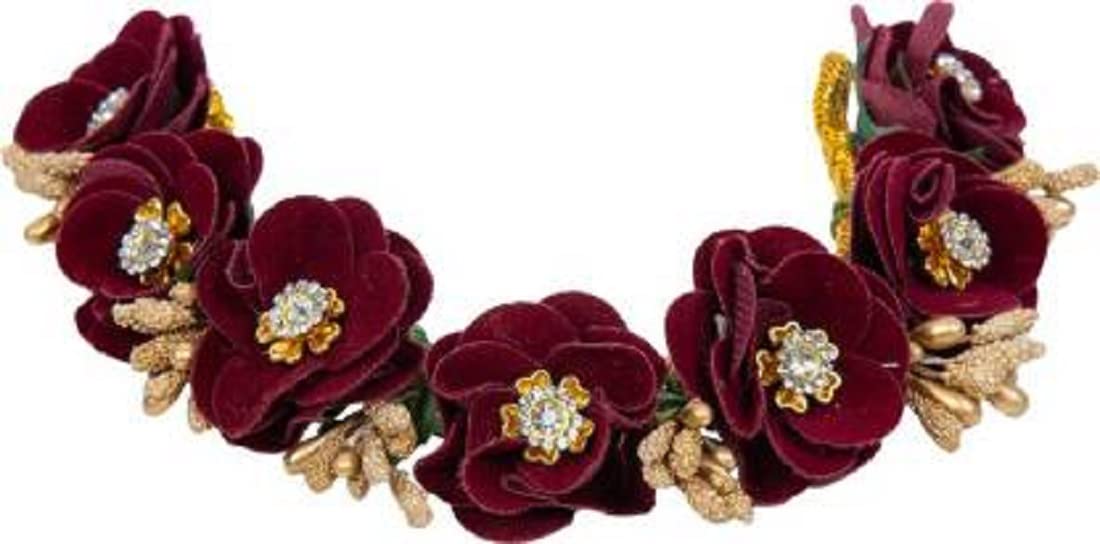 Stylish Sarpa Gajra Hair Accessories for Women & Girls - Perfect for Weddings, Parties & Festive Occasions