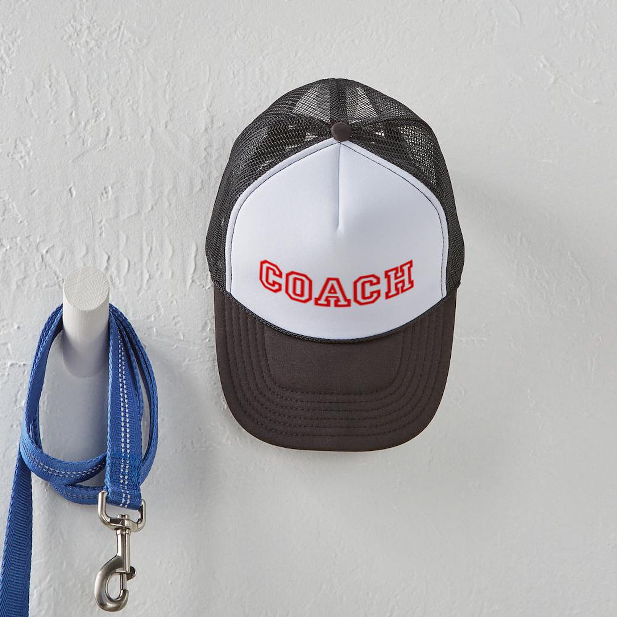 Coach Coaching Trucker Mesh Hat - Adjustable Snapback Cap for Men & Women | Perfect for Sports, Outdoor Activities & Casual Wear