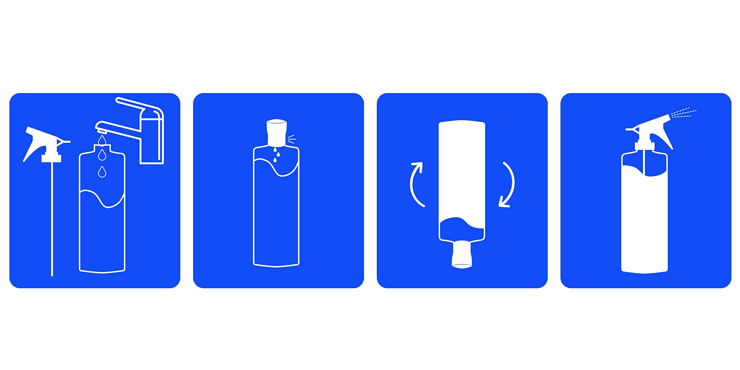 Eco-Friendly Bathroom Tub & Tile Refill Set - 2 Recyclable Concentrate Pods (64oz Ready-to-Use Cleaner) | Compatible with All Starter Kits | Perfect for Deep Cleaning Showers, Bathtubs & Ceramic Tiles