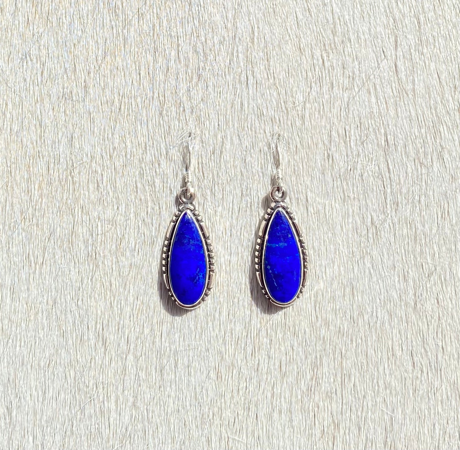 Lapis Lazuli Drop Earrings - Handmade Blue Stone Dangle Earrings for Women | Perfect for Weddings, Parties & Everyday Elegance