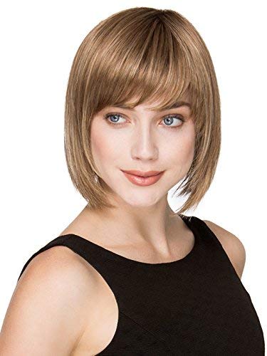 Ellen Wille Change Wig - Dark Chocolate Mix Synthetic Hairpiece for Women | Perfect for Everyday Wear, Cosplay & Special Occasions