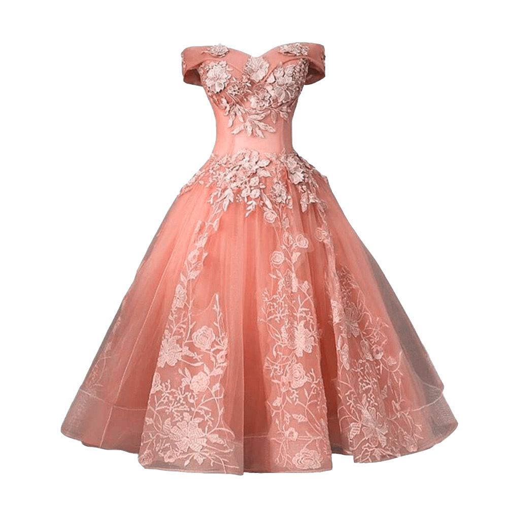 Emanni Women's Off The Shoulder Short Ball Gown Prom Dress - Elegant Party Dress for Homecoming, Cocktail Parties & Special Occasions