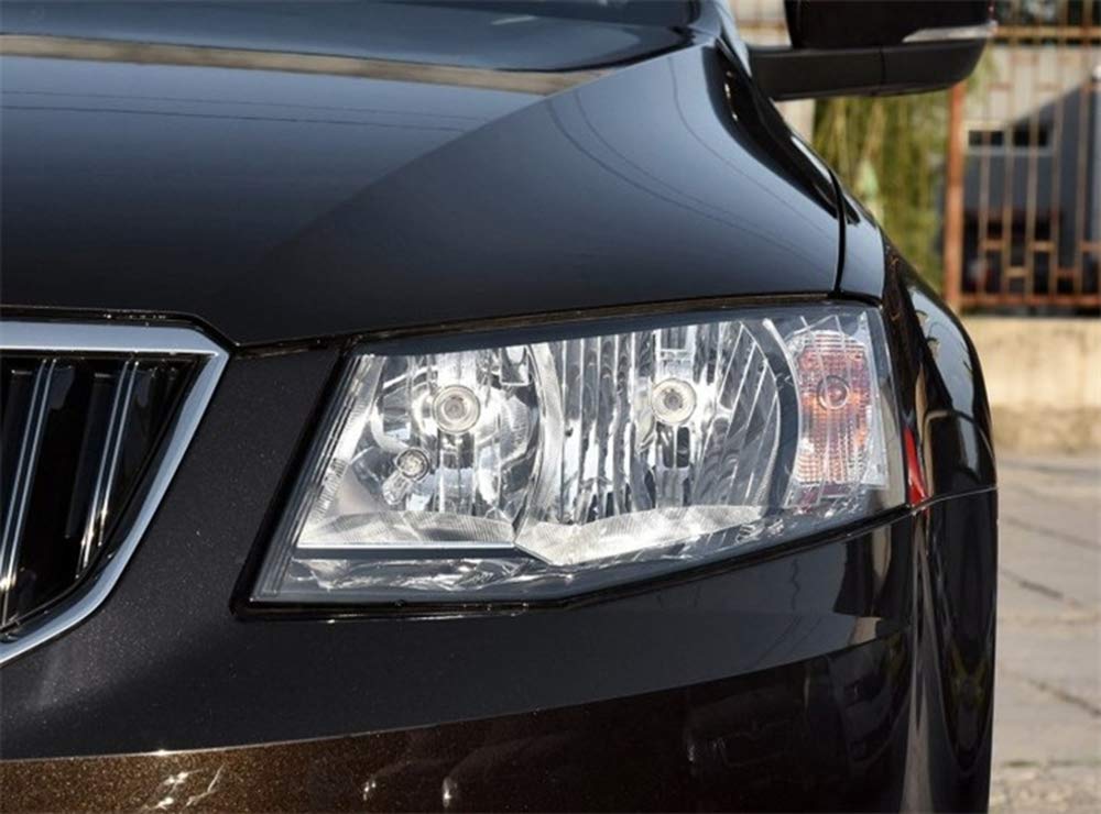 Skoda Octavia 2015-2017 Left Headlight Cover (Driver Side) - Durable Replacement for Night Driving