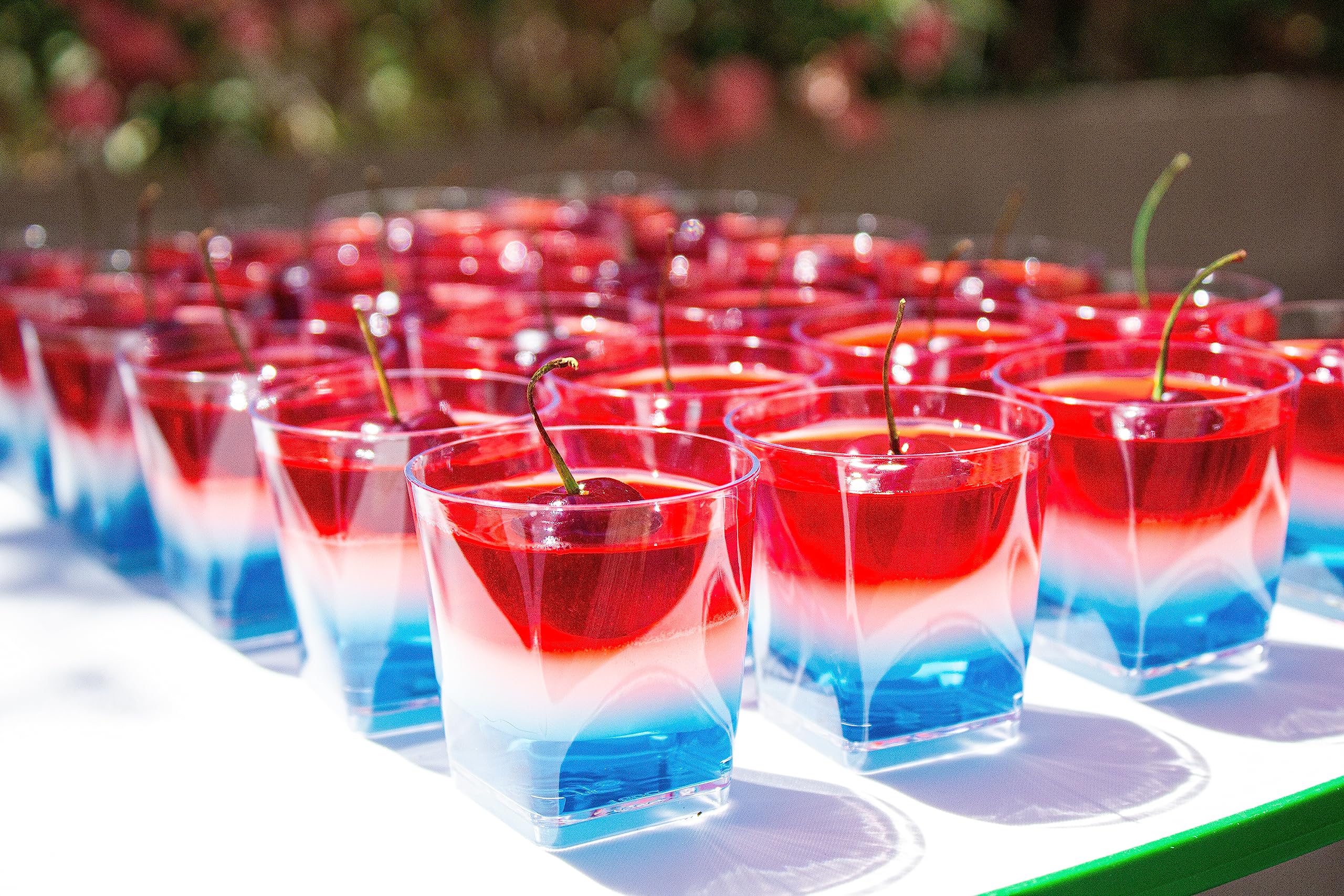 576 Count 2.2 oz Clear Plastic Disposable Shot Glasses - Mini Whiskey Cups for Cocktails, Desserts & Parties | Recyclable Professional-Grade Parfait Cups for Appetizers, Events & Home Entertaining