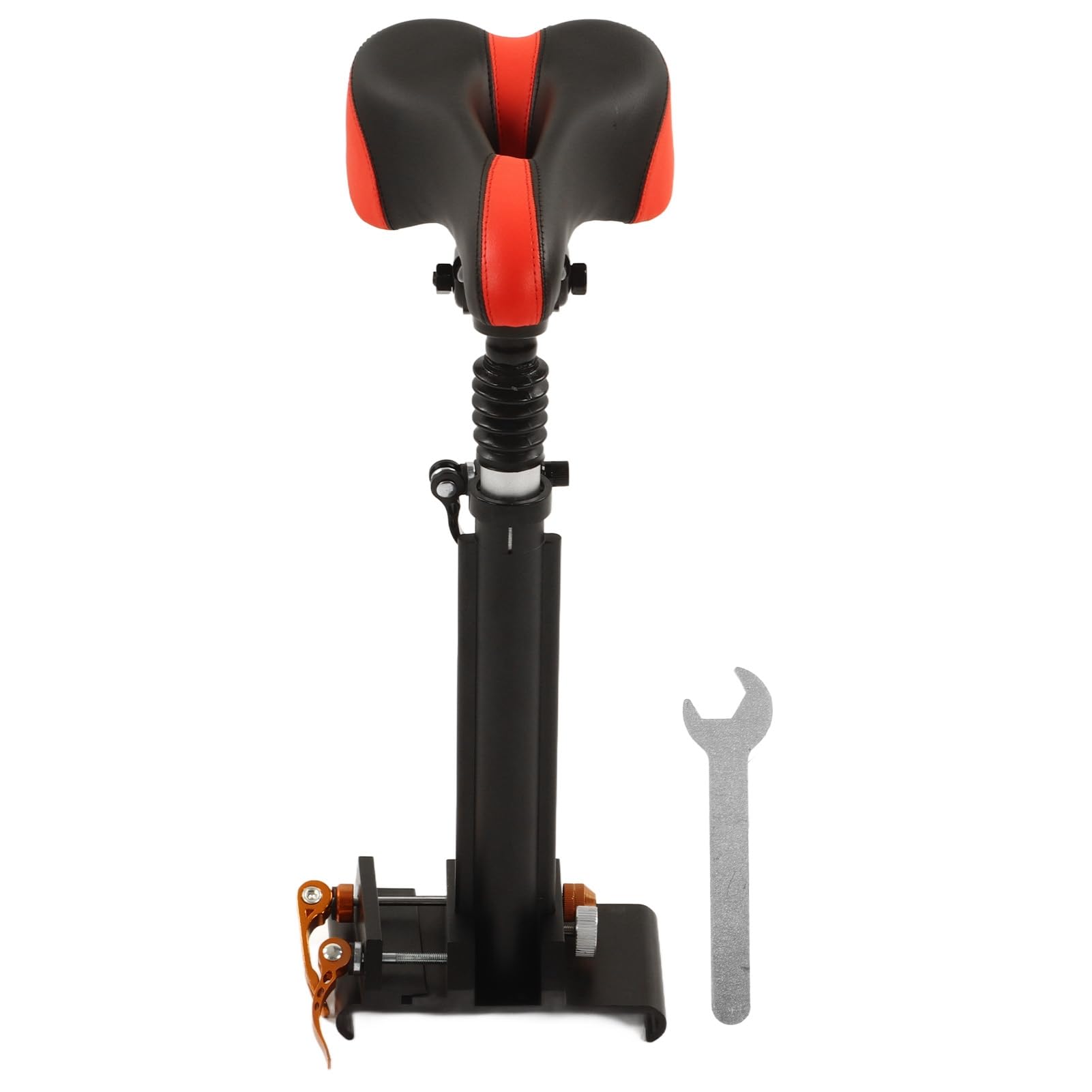 **Breathable Padded Aluminum Alloy Electric Scooter Seat - Adjustable & Foldable for Adults - Perfect for Commuting & Urban Travel**