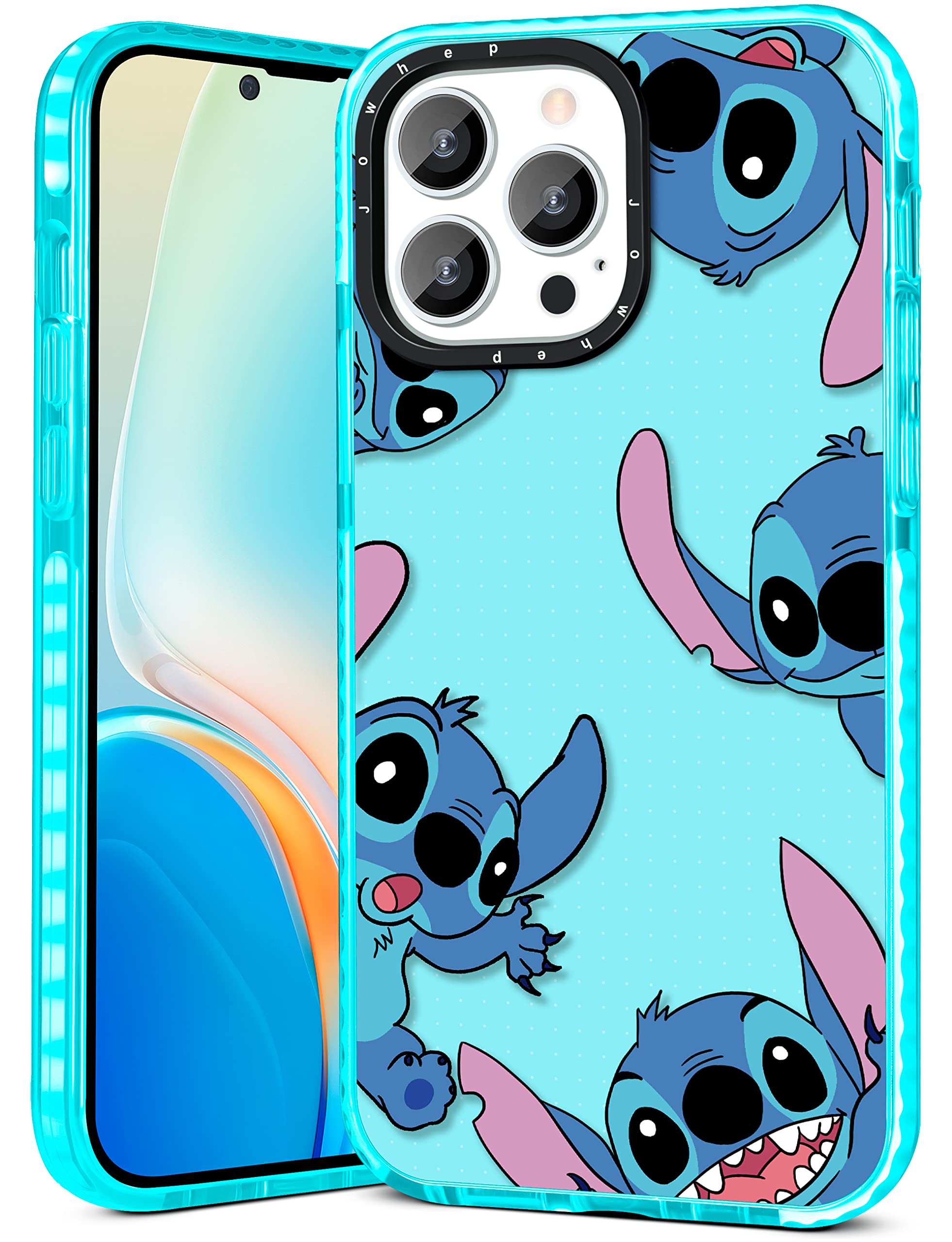Cute Cartoon Character iPhone 12 Pro Max Case - Soft TPU Protective Cover for Girls, Kids & Teens | Kawaii Girly Design | 6.7 Inch Shockproof Bumper | Perfect for School, Play & Everyday Use