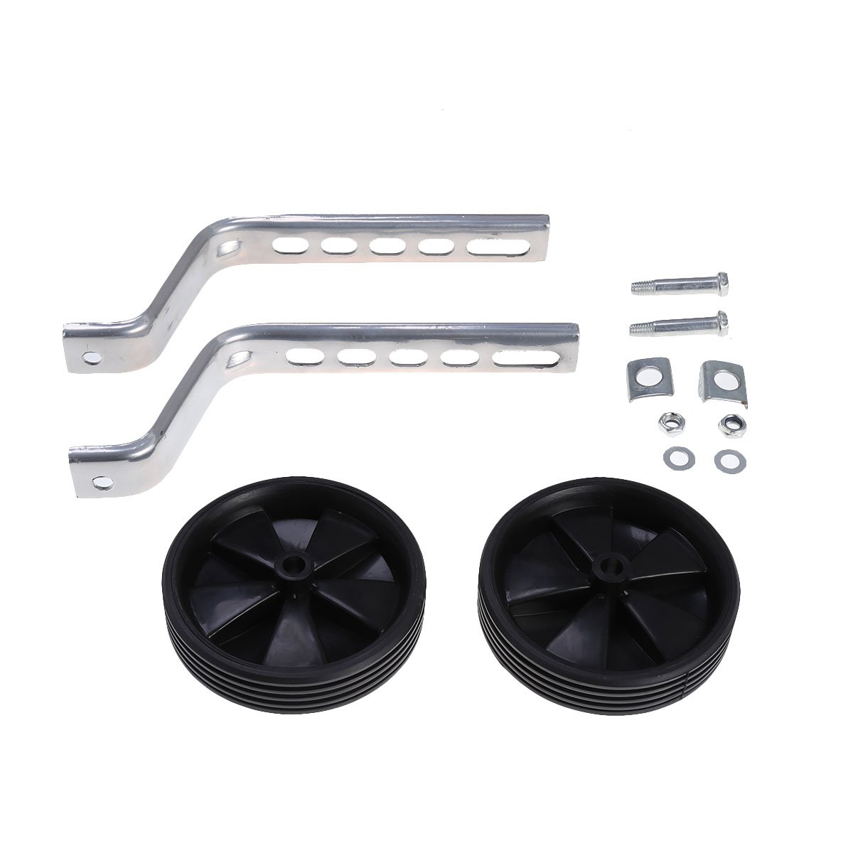Kids Bike Training Wheels - Adjustable Stabilizers for Children's Bicycles | Perfect for Learning to Ride, Balance Training & Outdoor Play