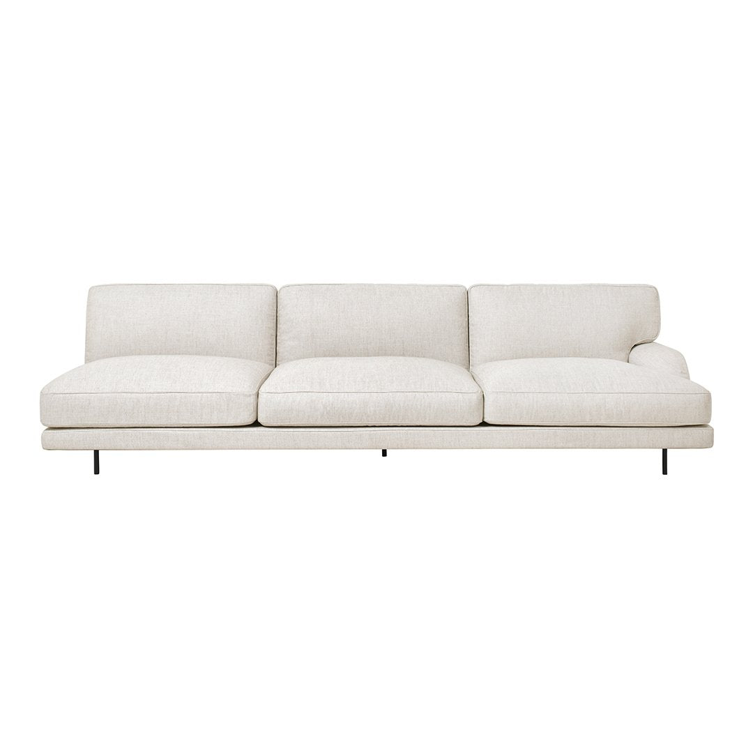 Flaneur 3-Seater Sofa with Armrests - Modern Living Room Furniture for Small Spaces, Apartments & Cozy Home Decor