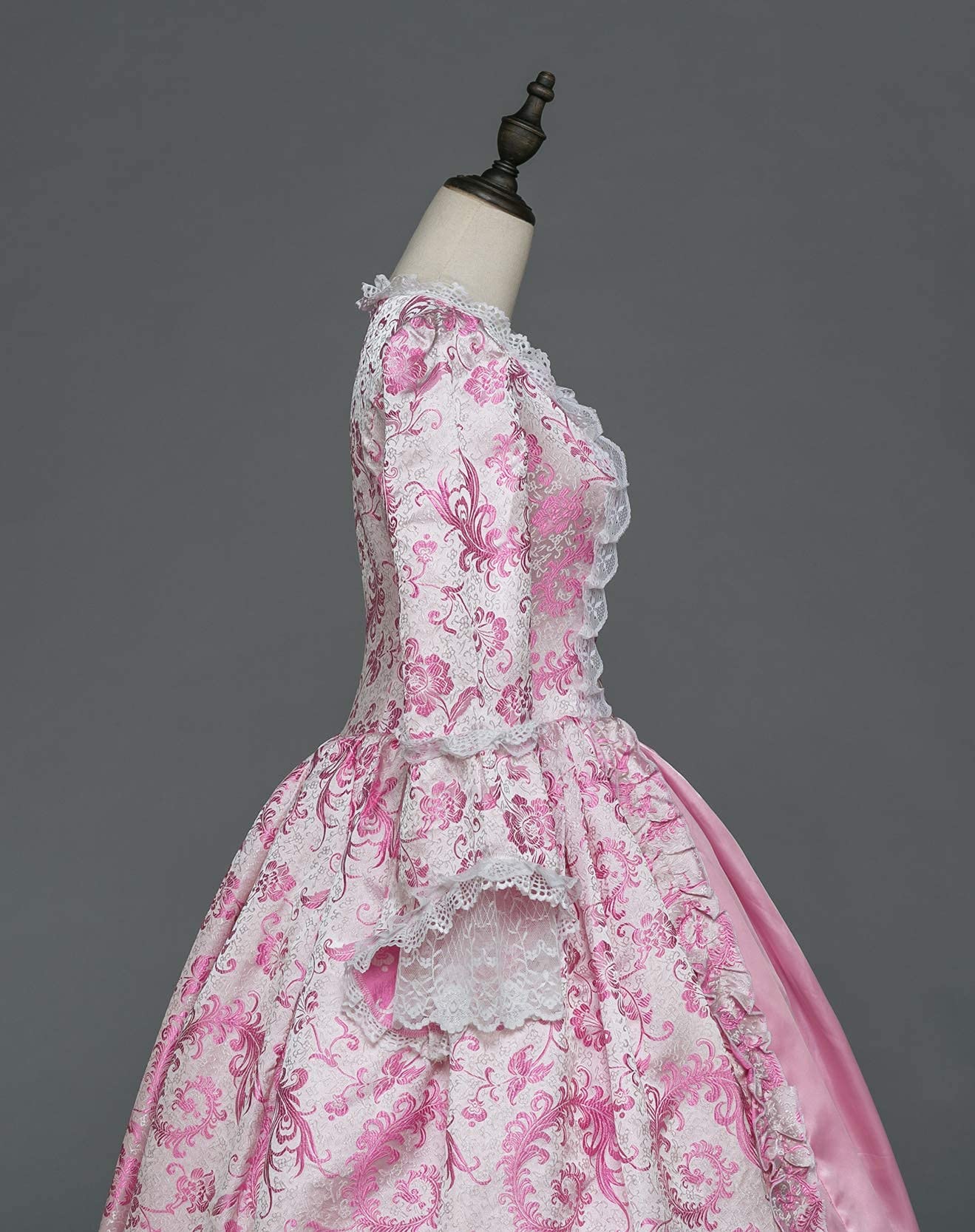 18th Century Rococo Ball Gown - Elegant Masquerade Dress for Women | Vintage Costume Party, Historical Reenactment, Cosplay & Themed Events