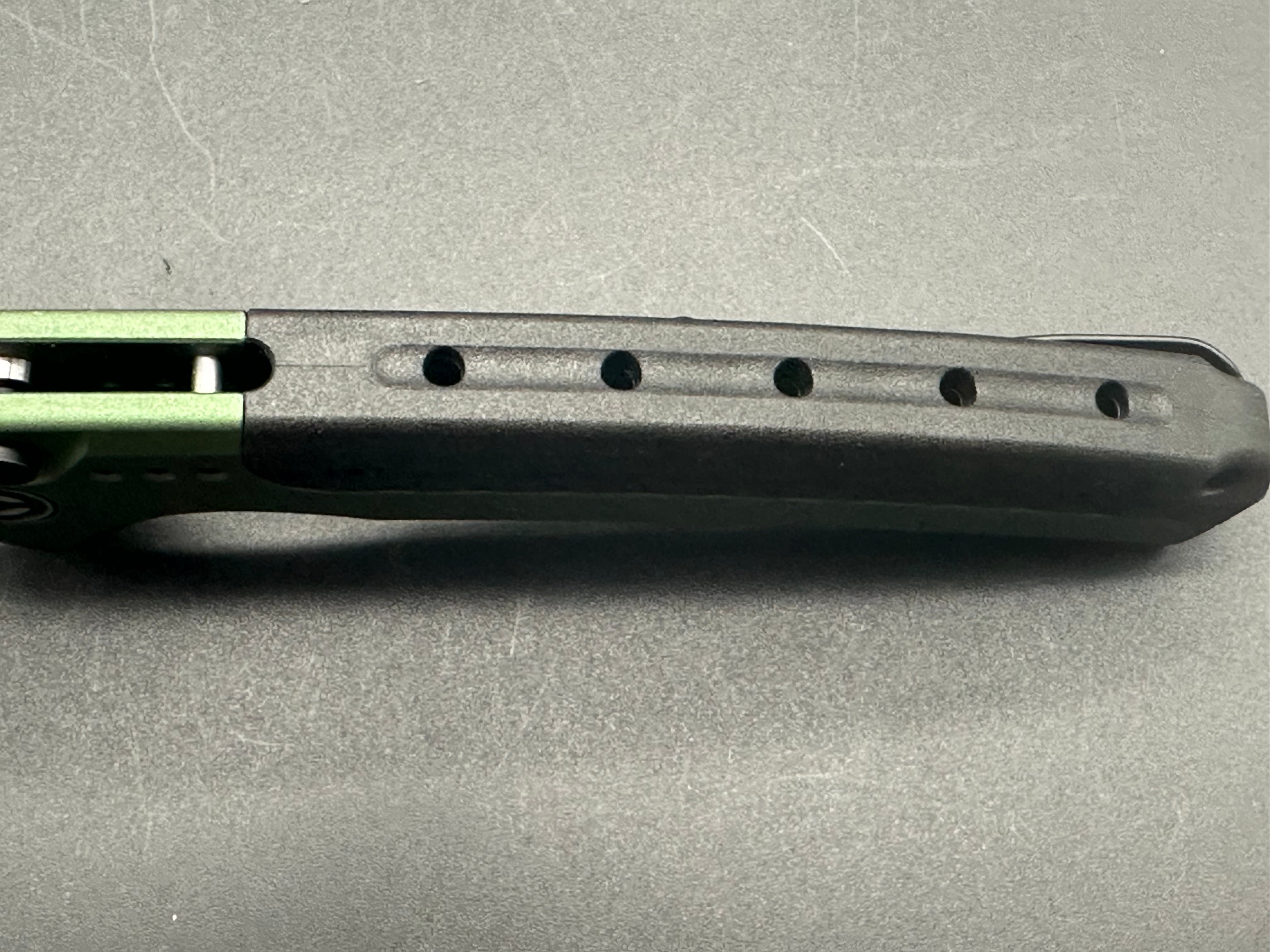 CIVIVI SENTINEL STRIKE Folding Knife - Green Aluminum Handle, Black Damascus Steel Blade, Reverse Tanto Design - Perfect for EDC, Outdoor Camping & Tactical Use