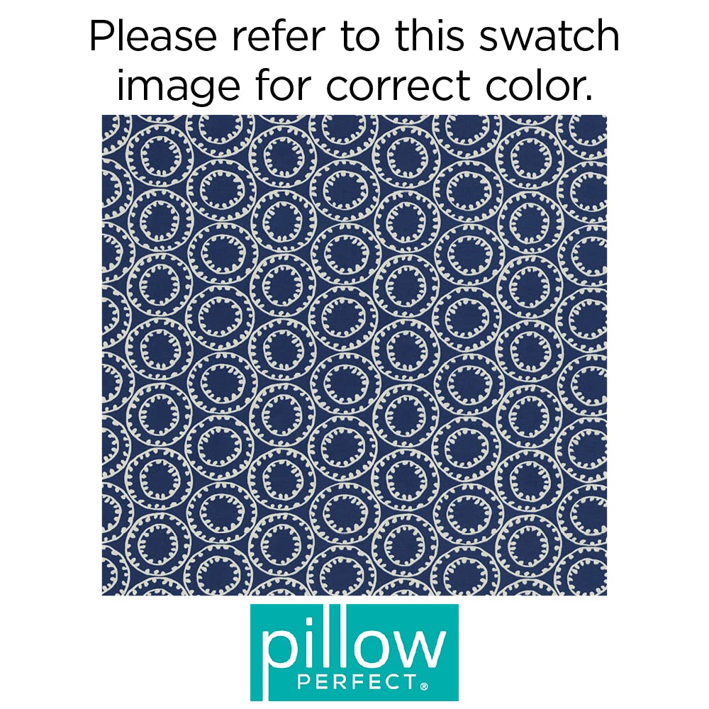Premium Navy Blue Tufted Bench Cushion - 48