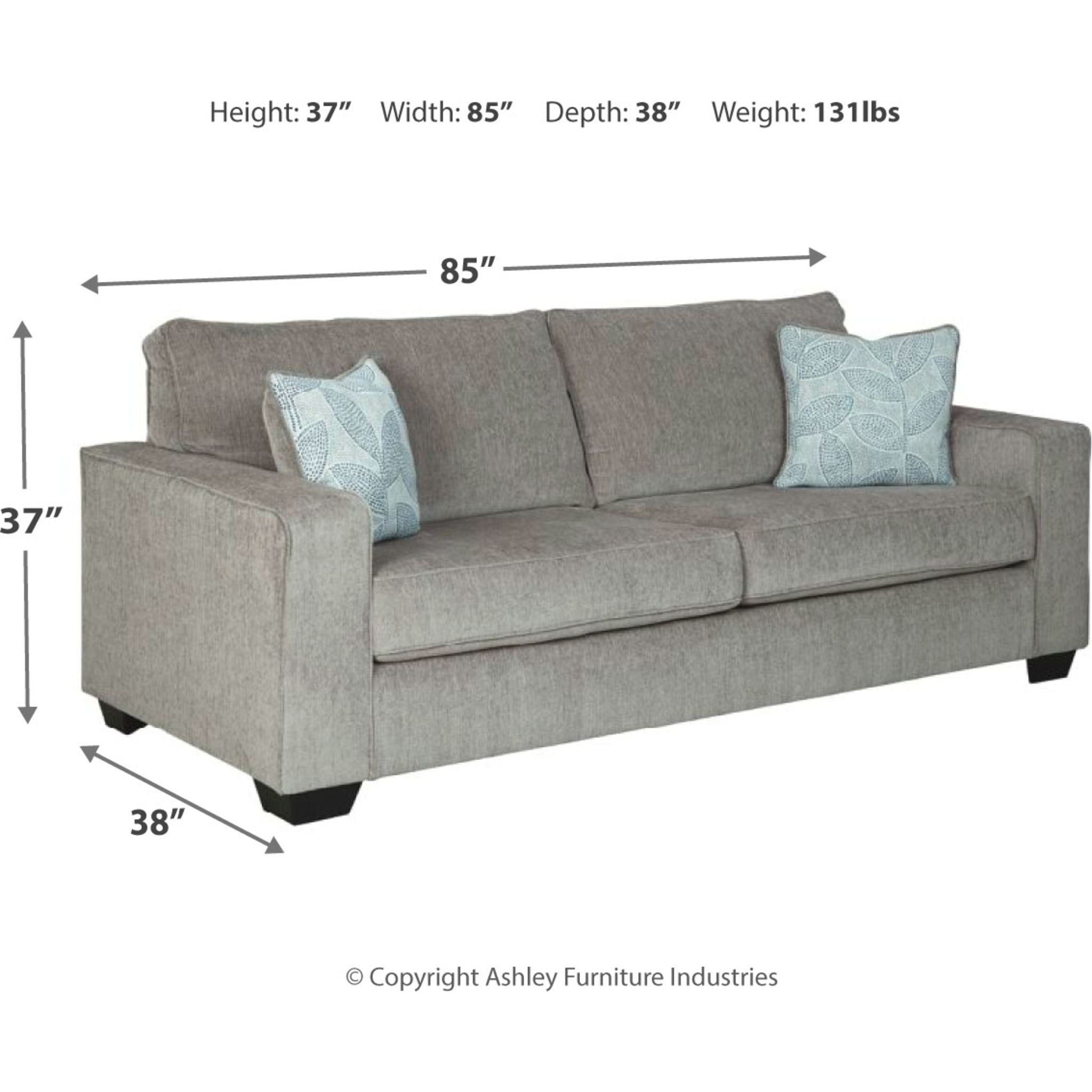 Altari Sofa - Modern Comfortable Living Room Couch for Home & Office | Perfect for Relaxing, Entertaining & Small Spaces