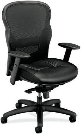 Basyx VL701 Mesh Office Chair - Ergonomic Adjustable Task Chair with Breathable Mesh Back for Home & Office Workspace
