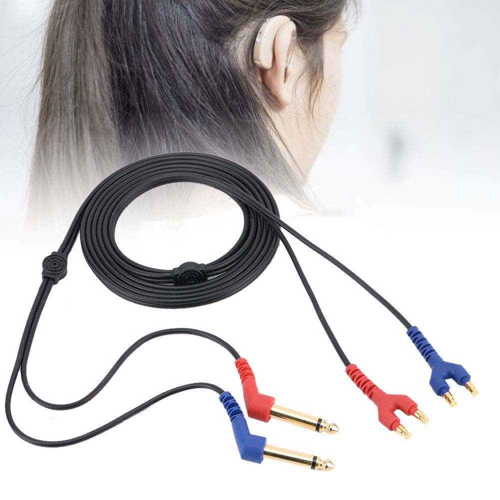 Antilog Audiometer Headset Cable - Smart Audiometer Response Switch Wire for Air Conduction Headphones & Hearing Testers | Professional Hearing Test Equipment Accessory for Clinics & Home Use
