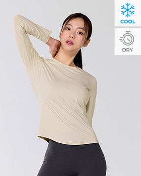 Ice Feather Long Sleeve 2.0 - Lightweight Thermal Base Layer for Women | Cold Weather Running, Hiking & Outdoor Activities