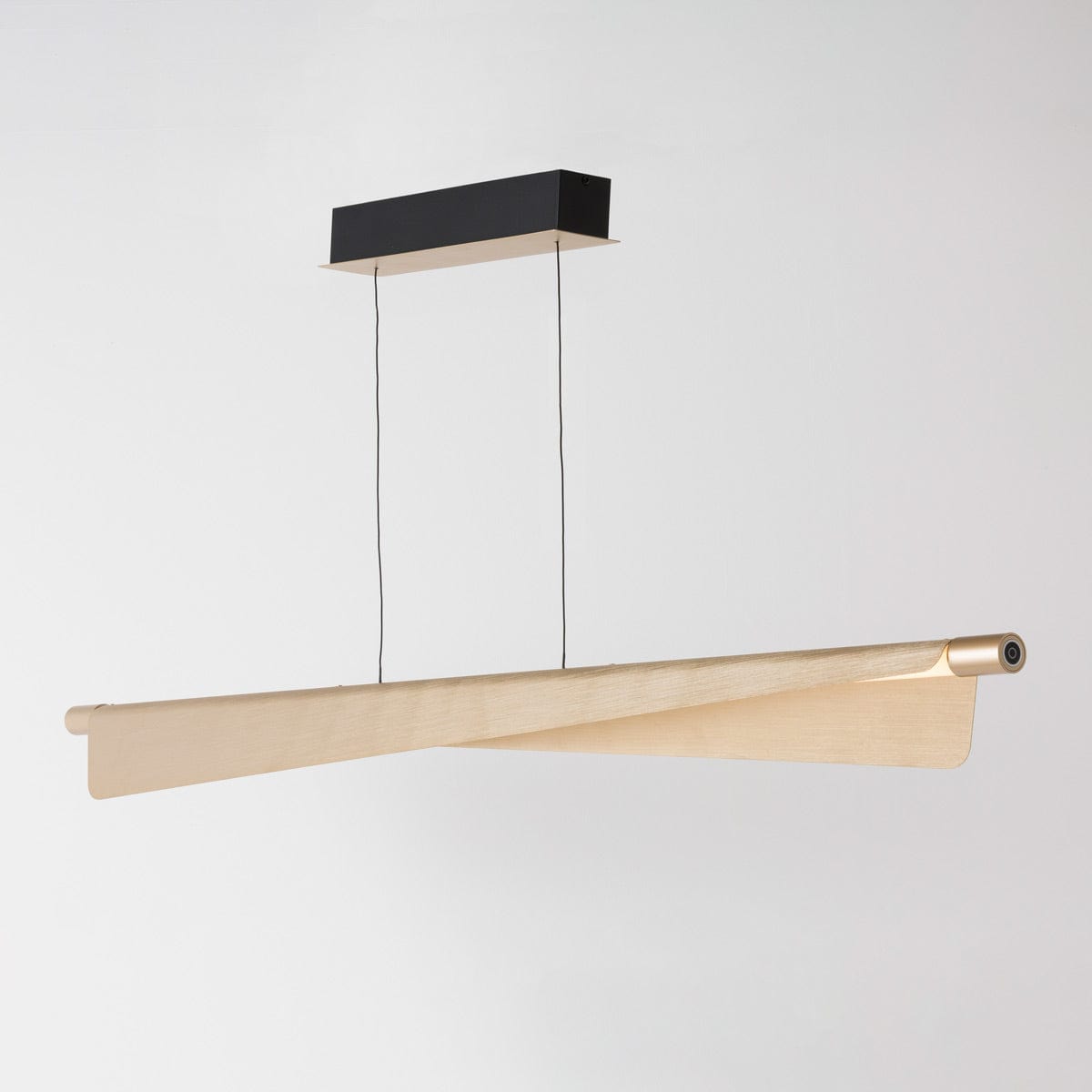 JAQUE Adjustable Linear Pendant Light - Modern Dimmable Hanging Light Fixture for Kitchen Island, Dining Room & Bedroom Lighting