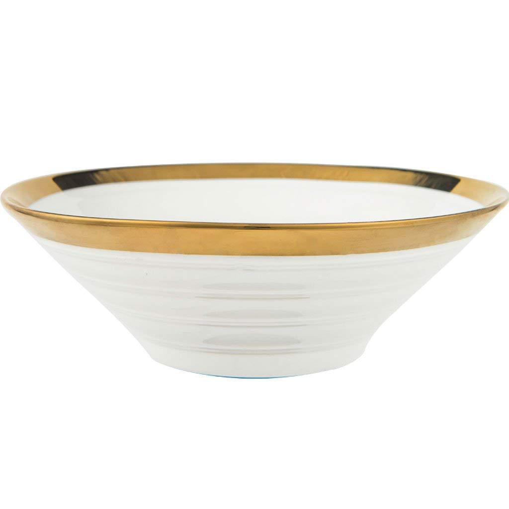UWY Ceramic Serving Bowl - 20.2x6.6x8.7cm Pasta, Rice, Soup, Fruit Salad, Dessert Bowl - Perfect for Dining, Entertaining & Kitchen Storage