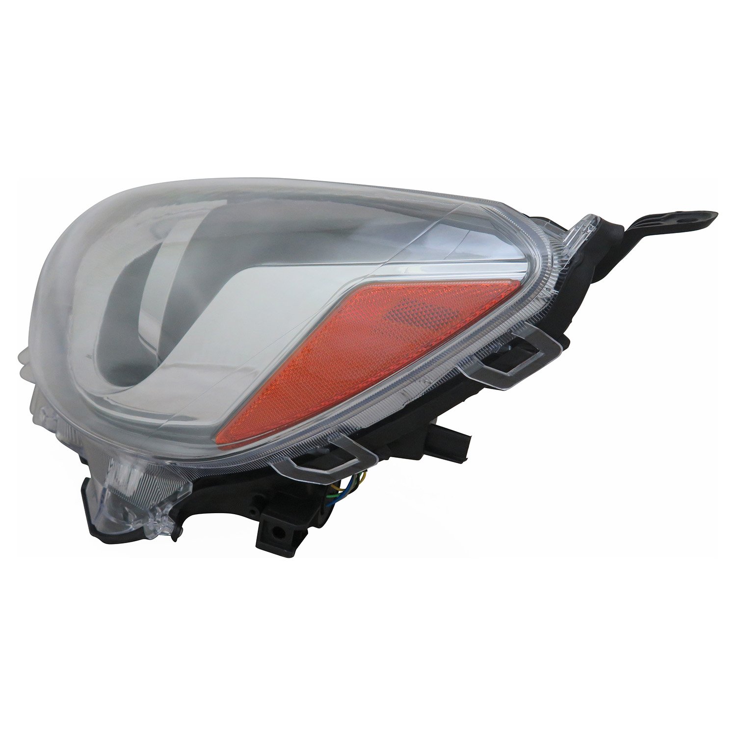 TYC Left Headlight Assembly Replacement for 2015-2017 Toyota Prius C - Perfect for Night Driving & Foggy Conditions