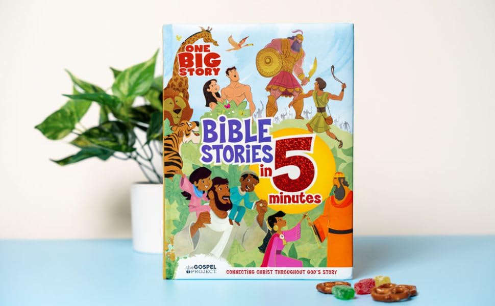 One Big Story Bible Stories in 5 Minutes: Connecting Christ Throughout God's Story - Perfect Gift for Easter, Christmas, Communions & Birthdays | Beginner Bible for Kids & Families | Great for Bedtime Stories, Sunday School & Faith-Based Learning